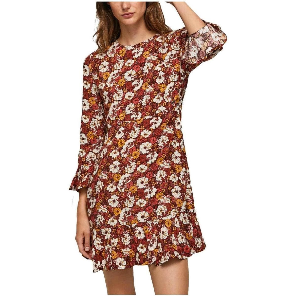 Women's Dresses Pepe Jeans Brown