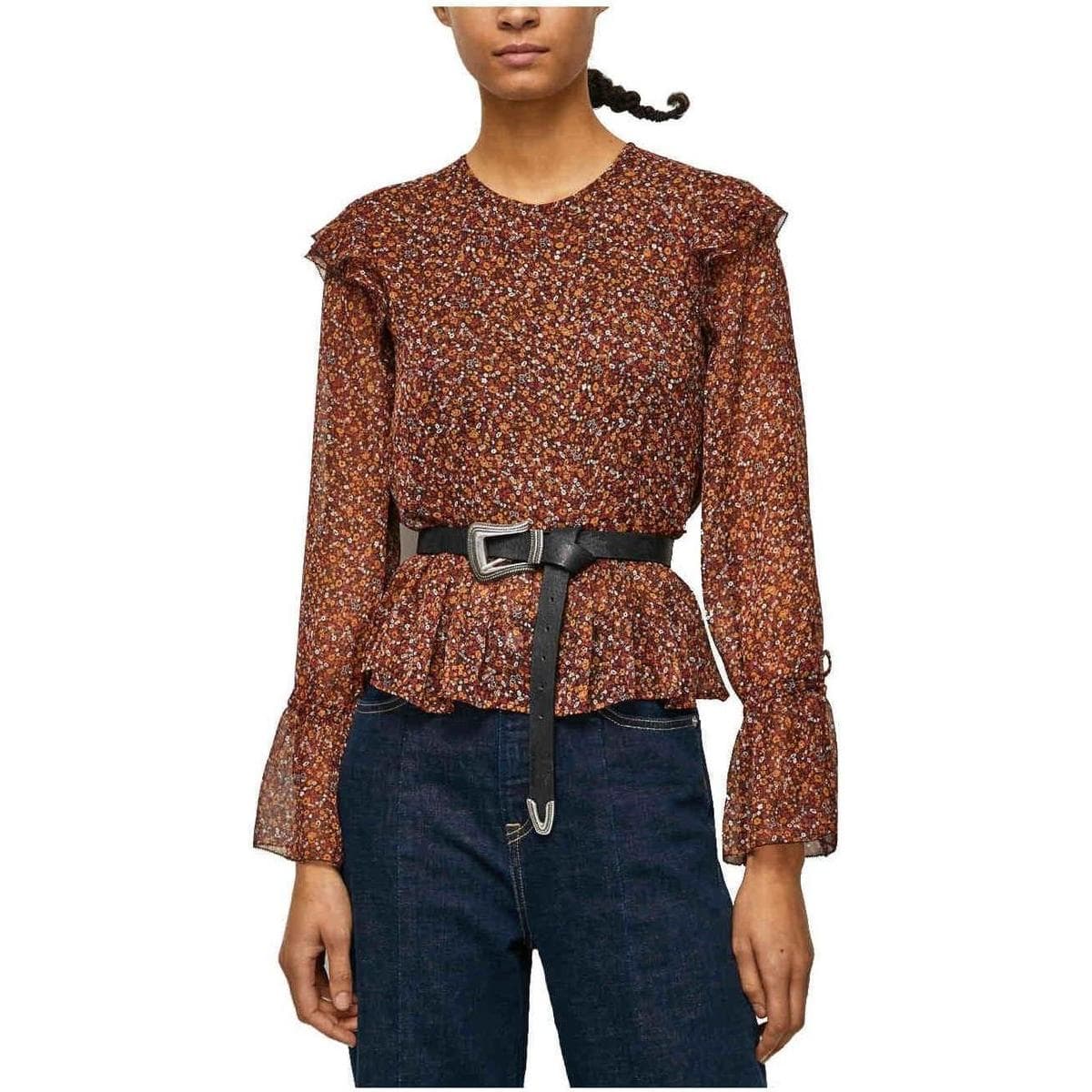 Women's T-Shirts Pepe Jeans Orange