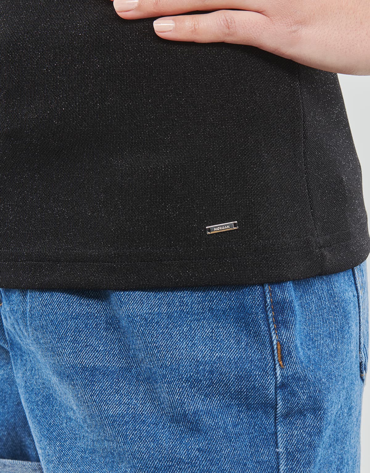 Women's T-Shirts Morgan Black