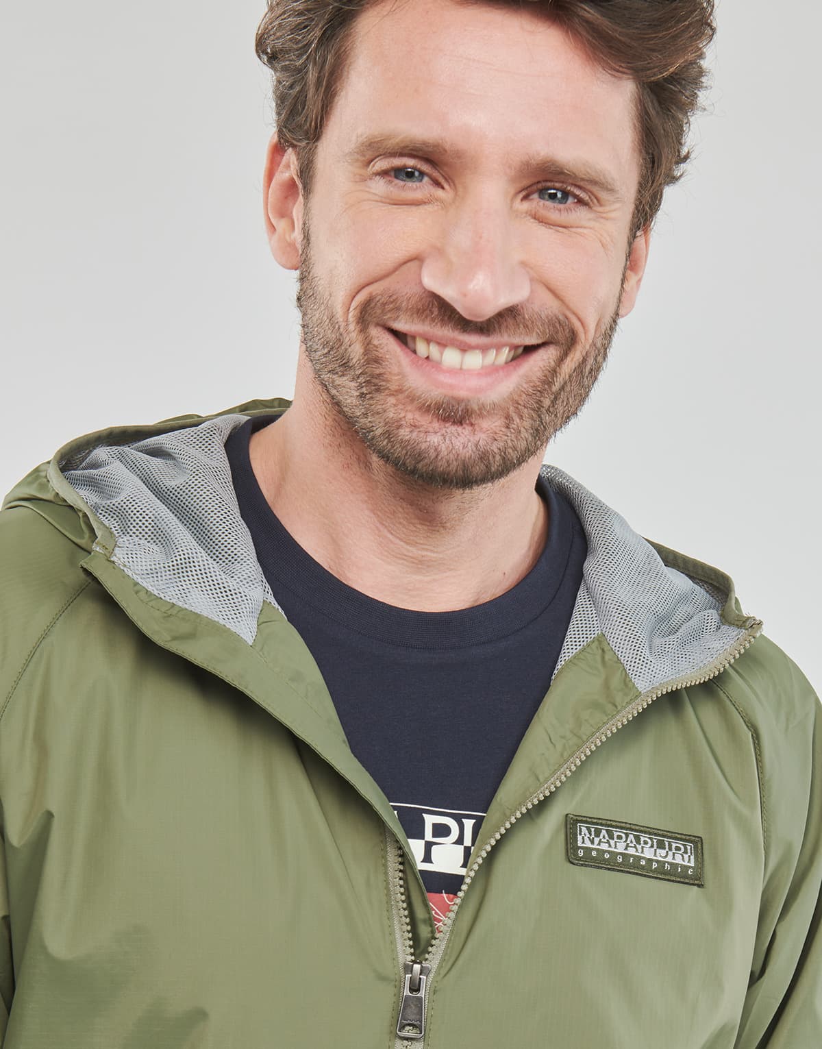 Men's Parkas Napapijri Khaki