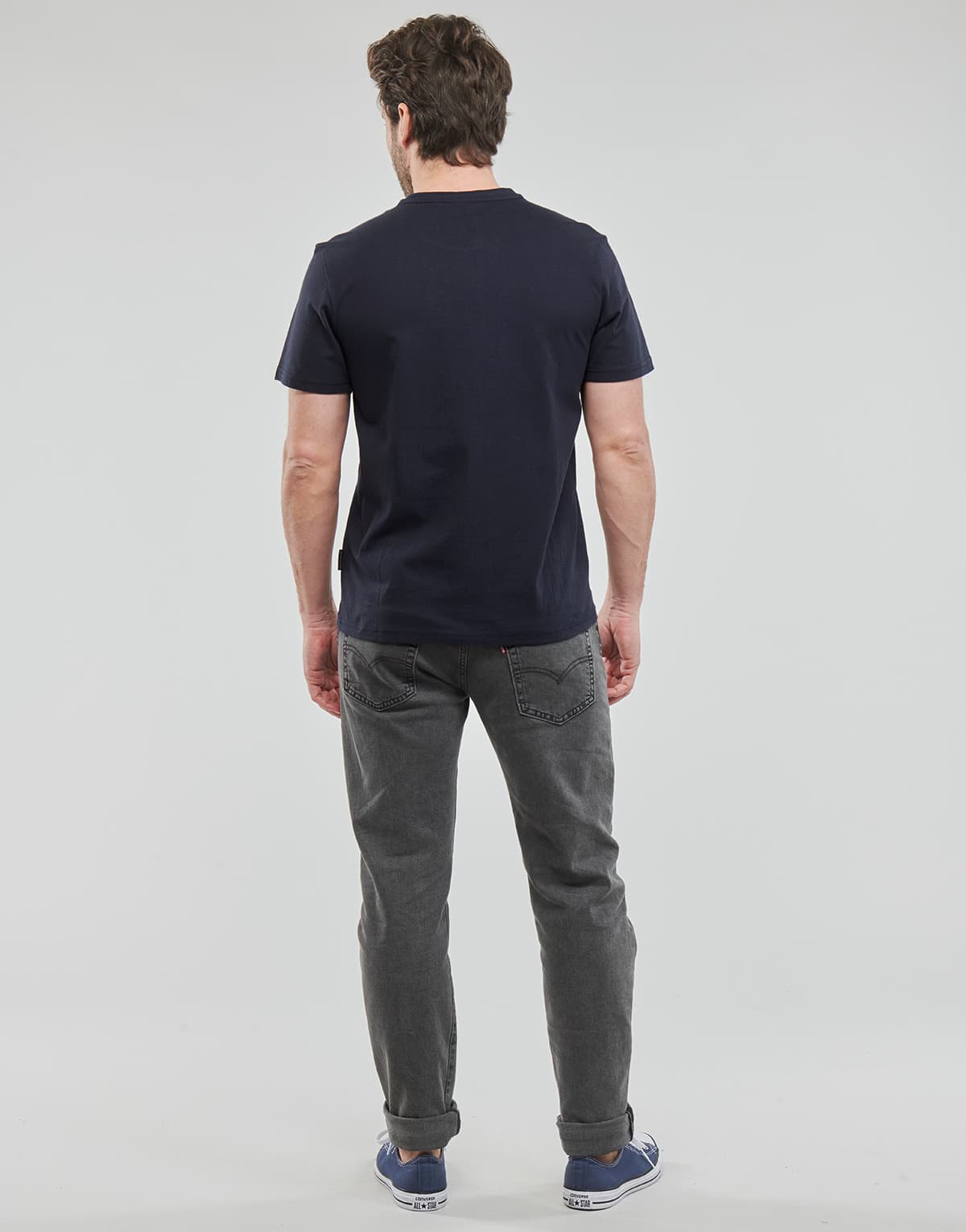 Men's T-Shirts Napapijri Blue