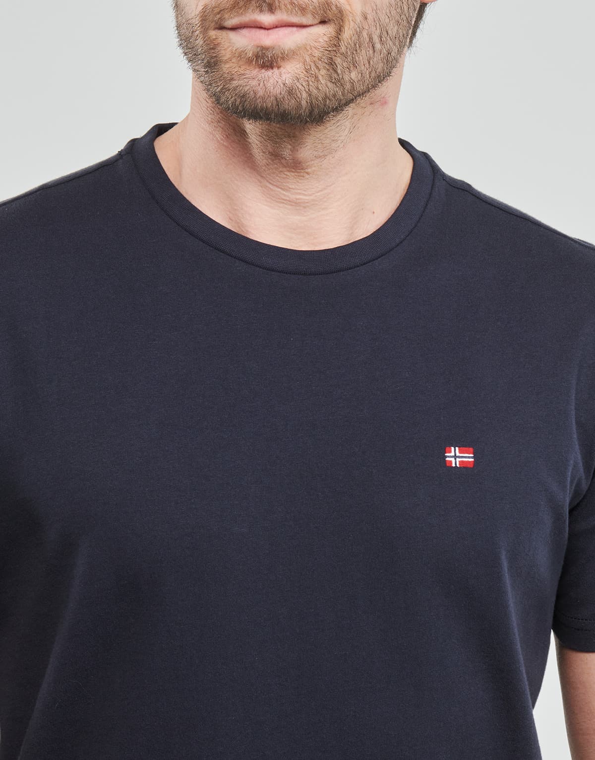 Men's T-Shirts Napapijri Blue