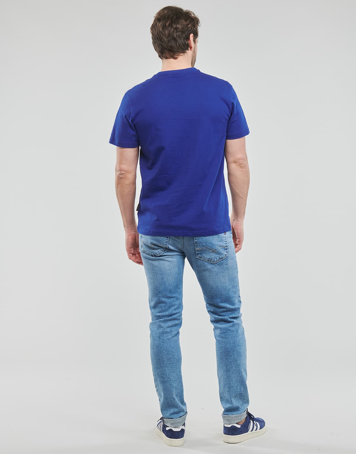 Men's T-Shirts Napapijri Blue