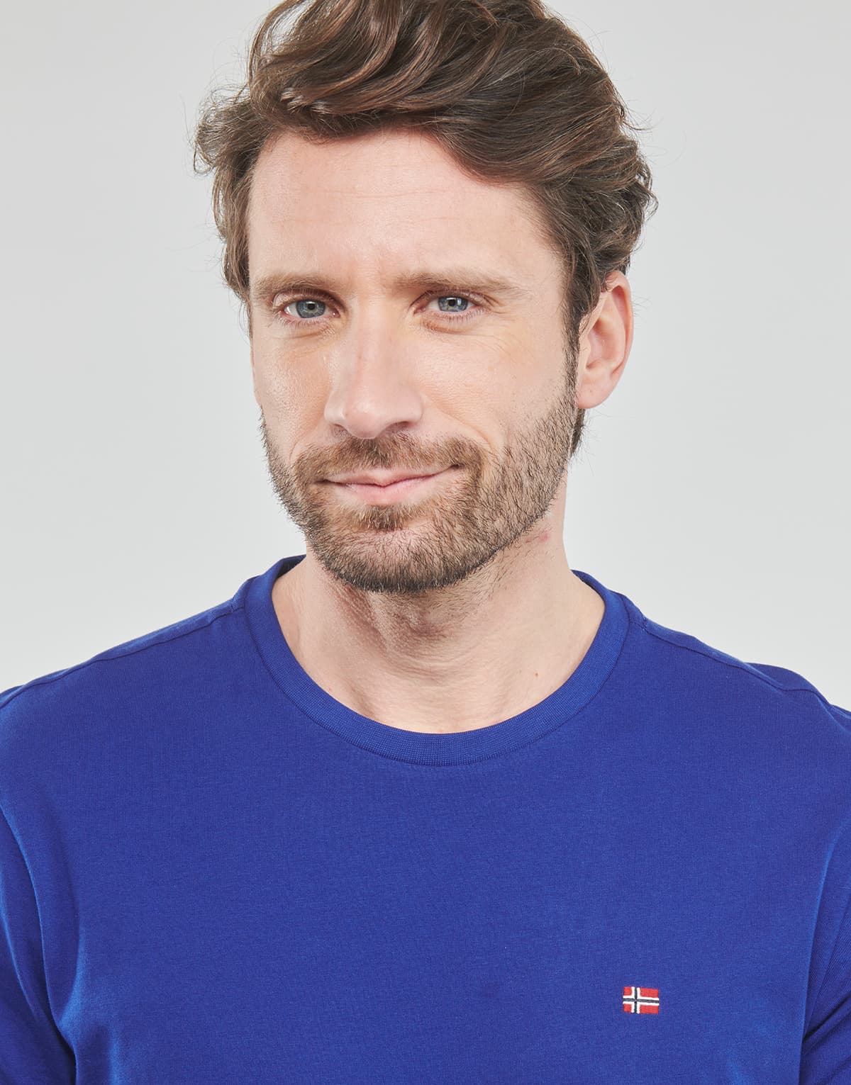 Men's T-Shirts Napapijri Blue