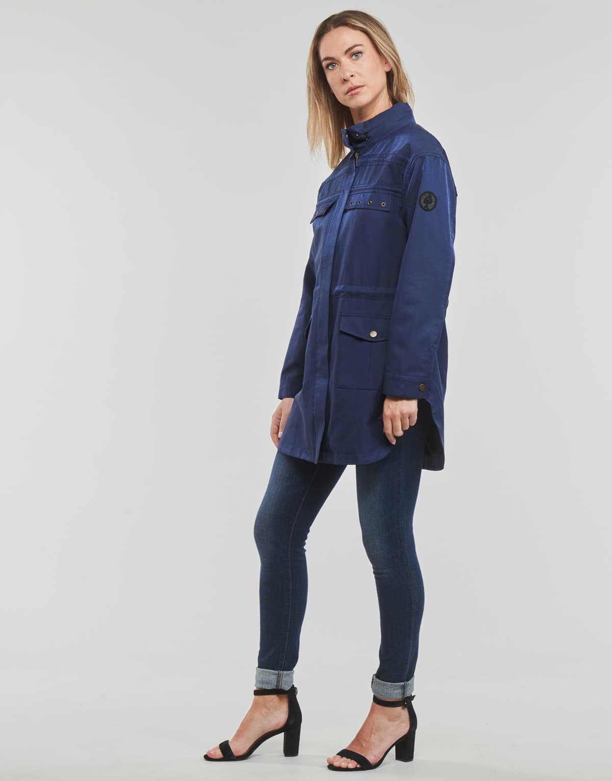 Women's Parkas One Step Blue