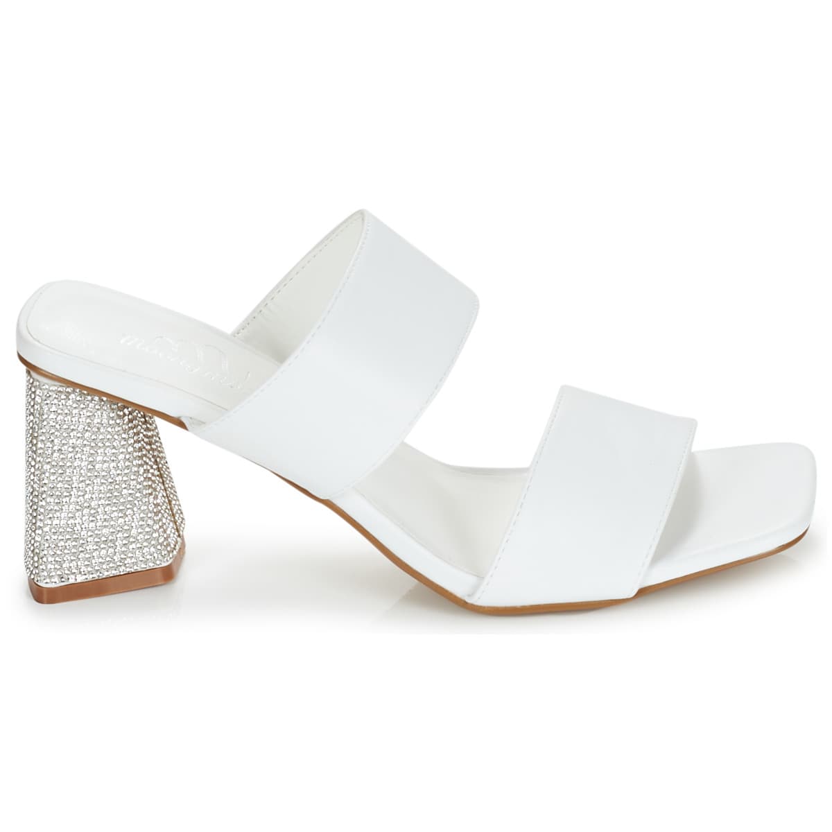 Women's Mules Moony Mood White