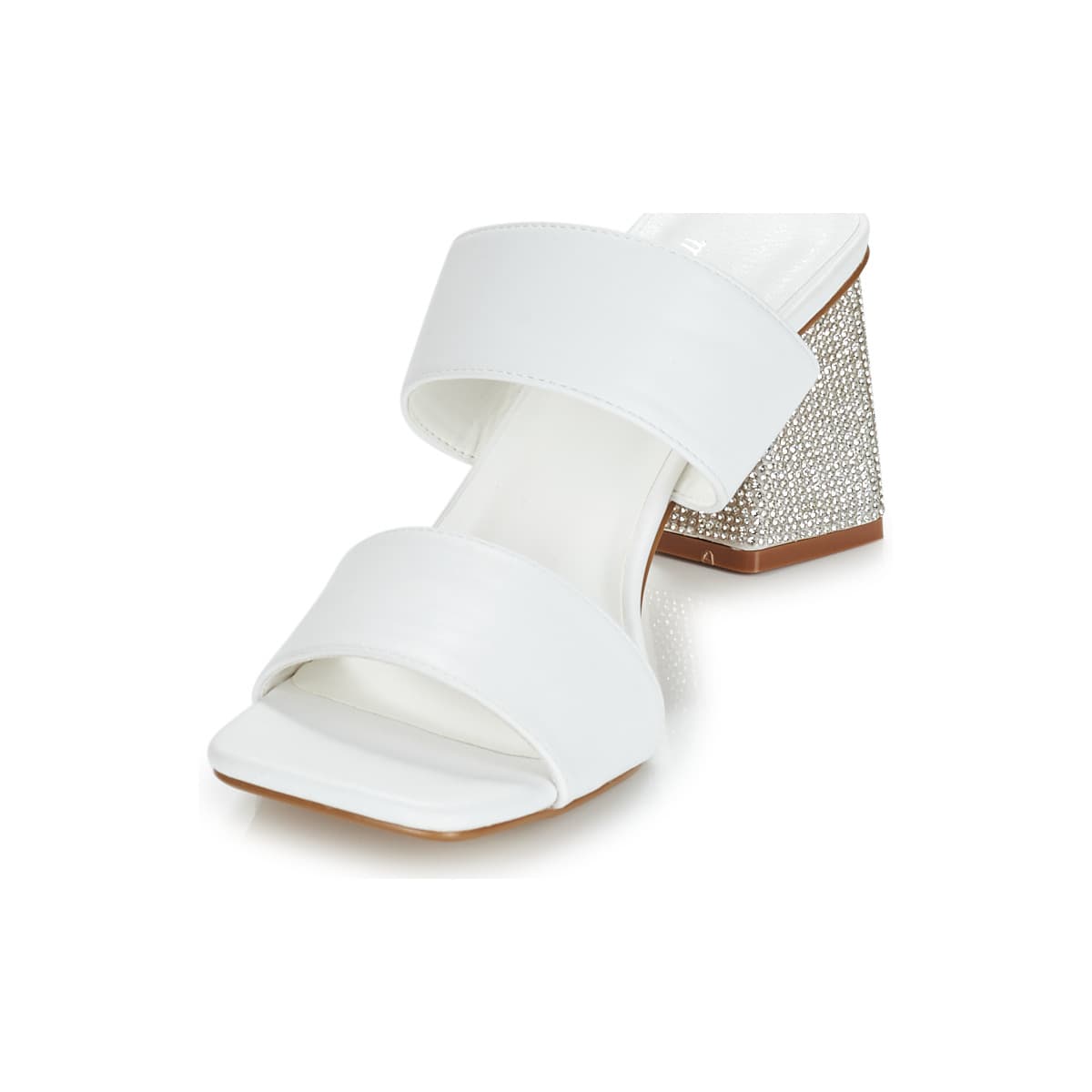 Women's Mules Moony Mood White