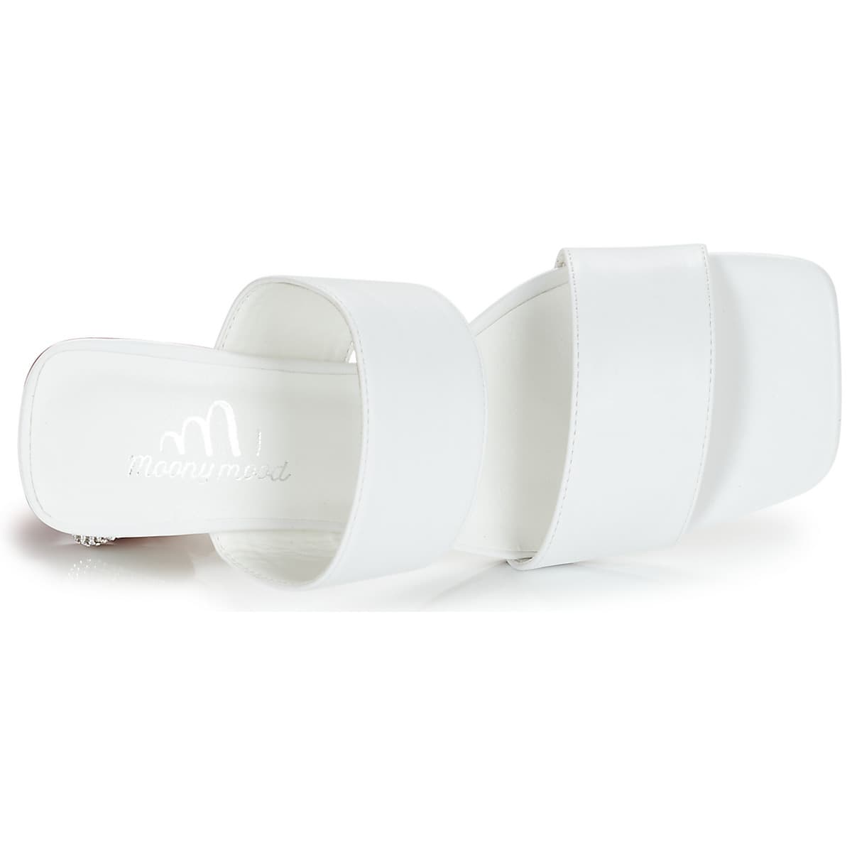 Women's Mules Moony Mood White