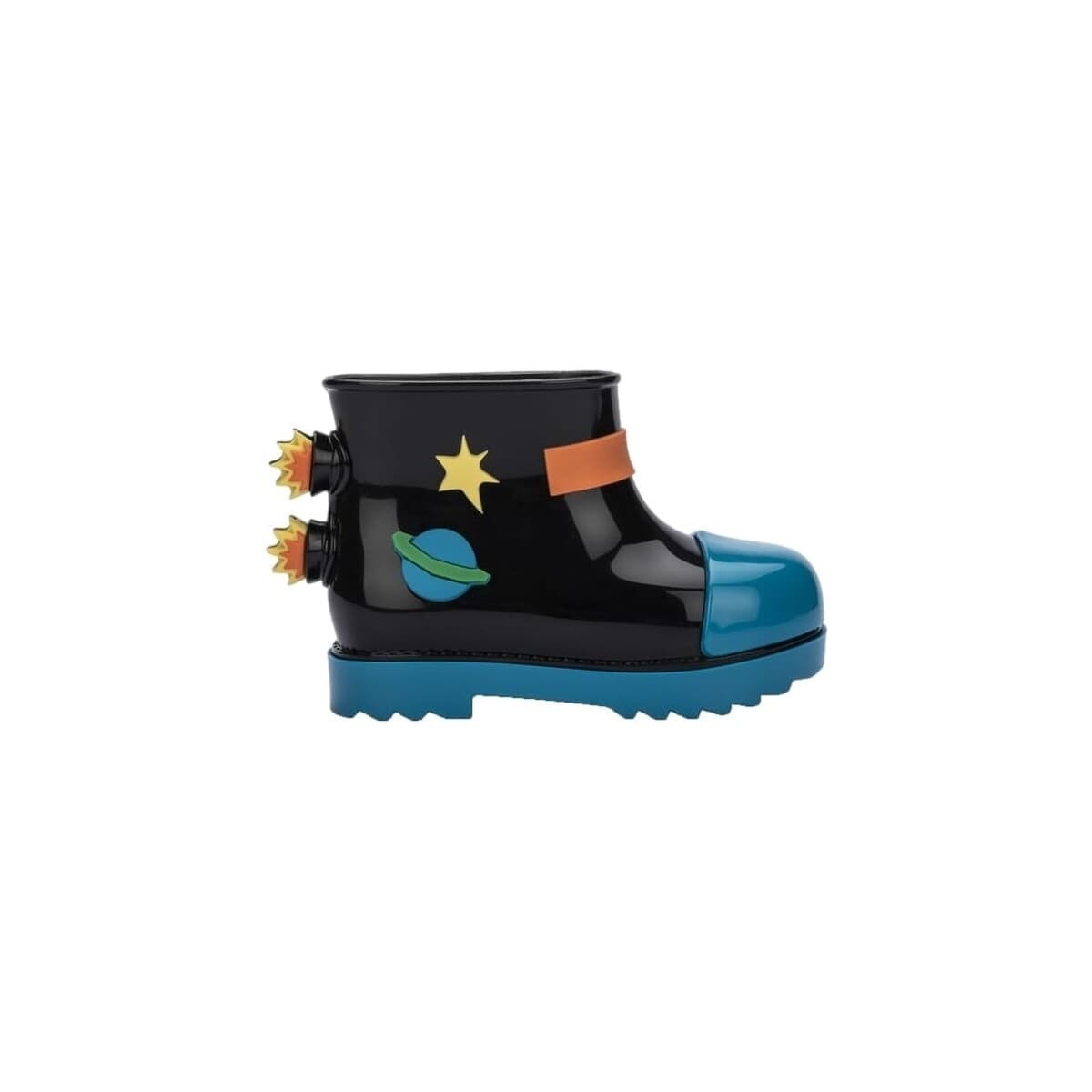 Μπότες Melissa MINI Rain Boot+Fábula B - Blue/Black