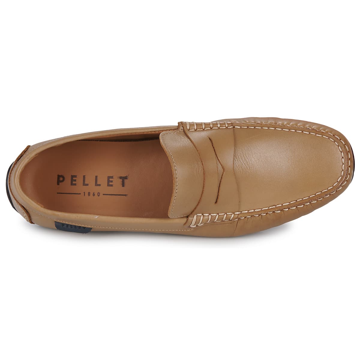 Men's Loafers Pellet Beige