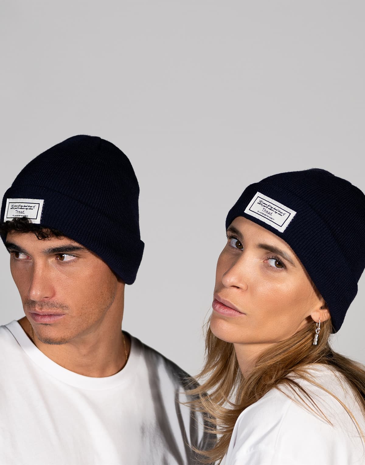 Women's Beanies THEAD. Blue