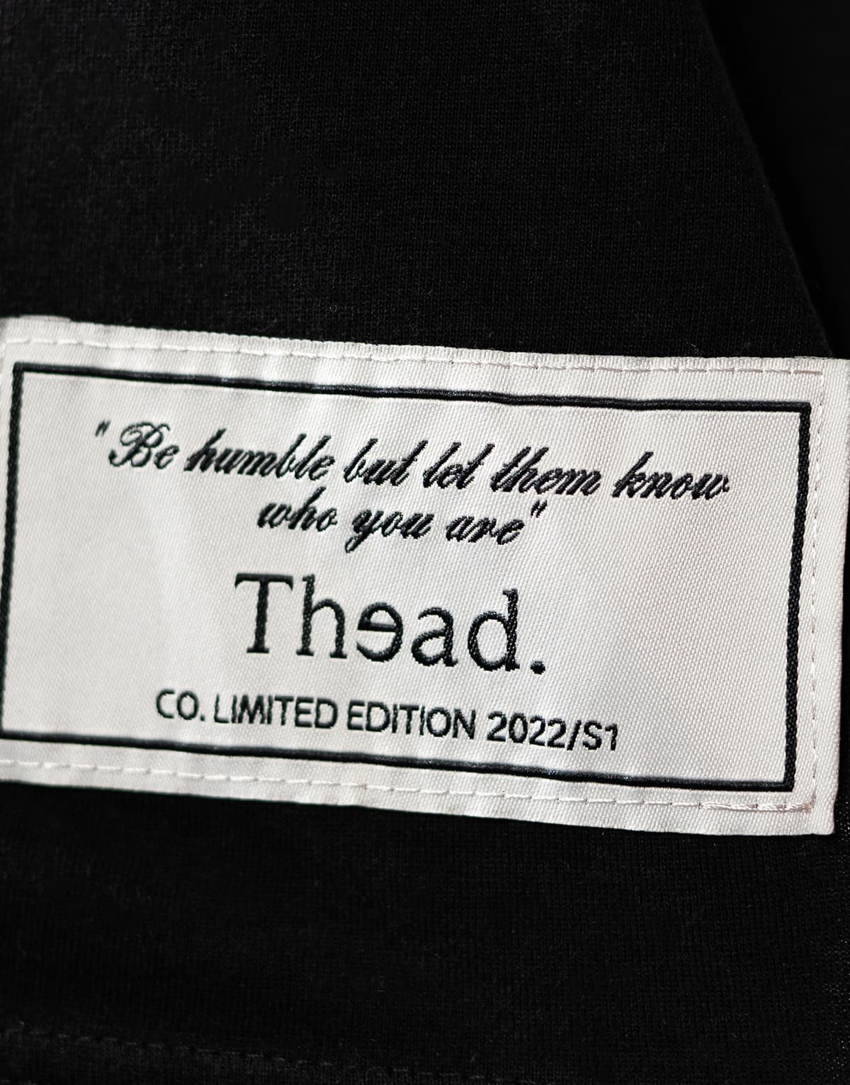 Men's T-Shirts THEAD. Black