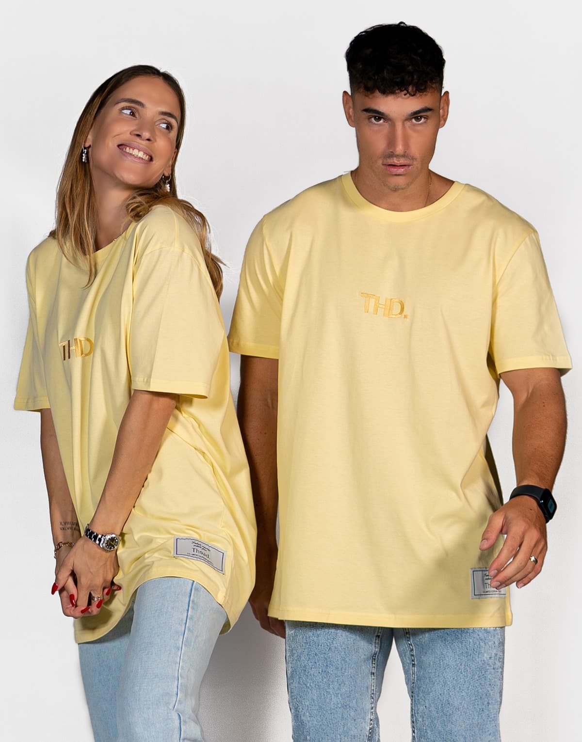Women's T-Shirts THEAD. Yellow
