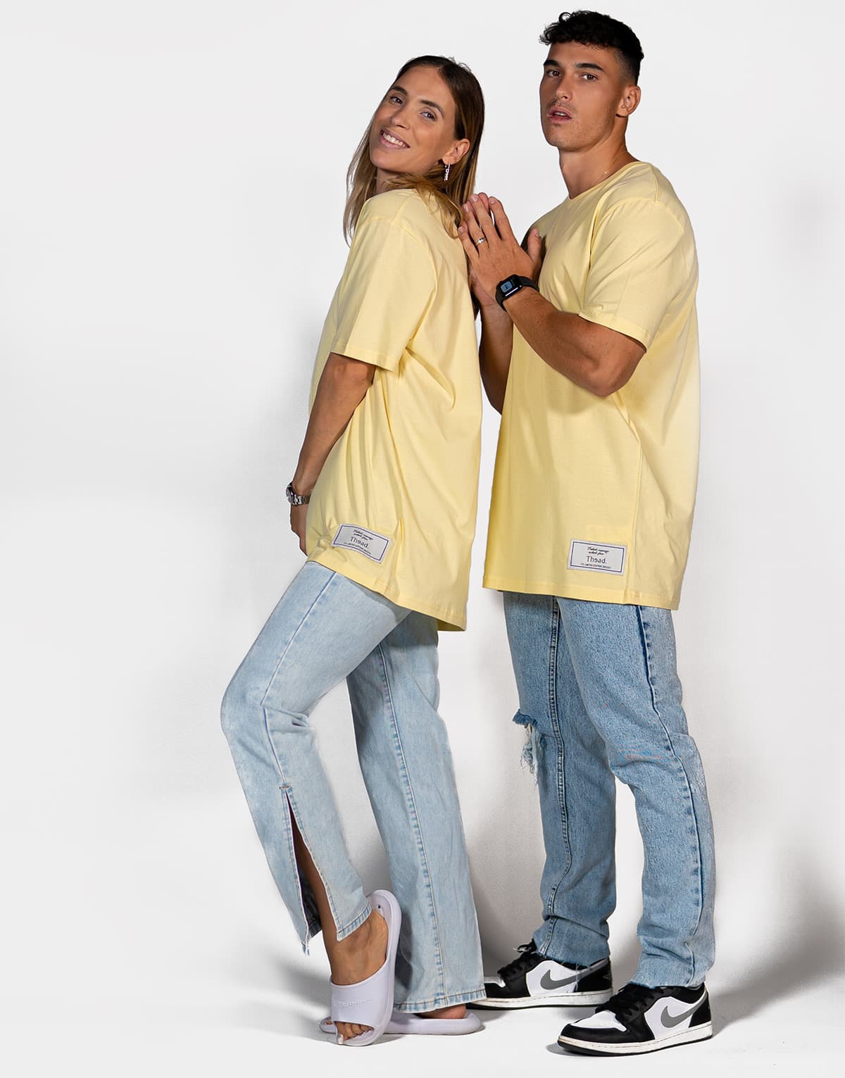 Women's T-Shirts THEAD. Yellow