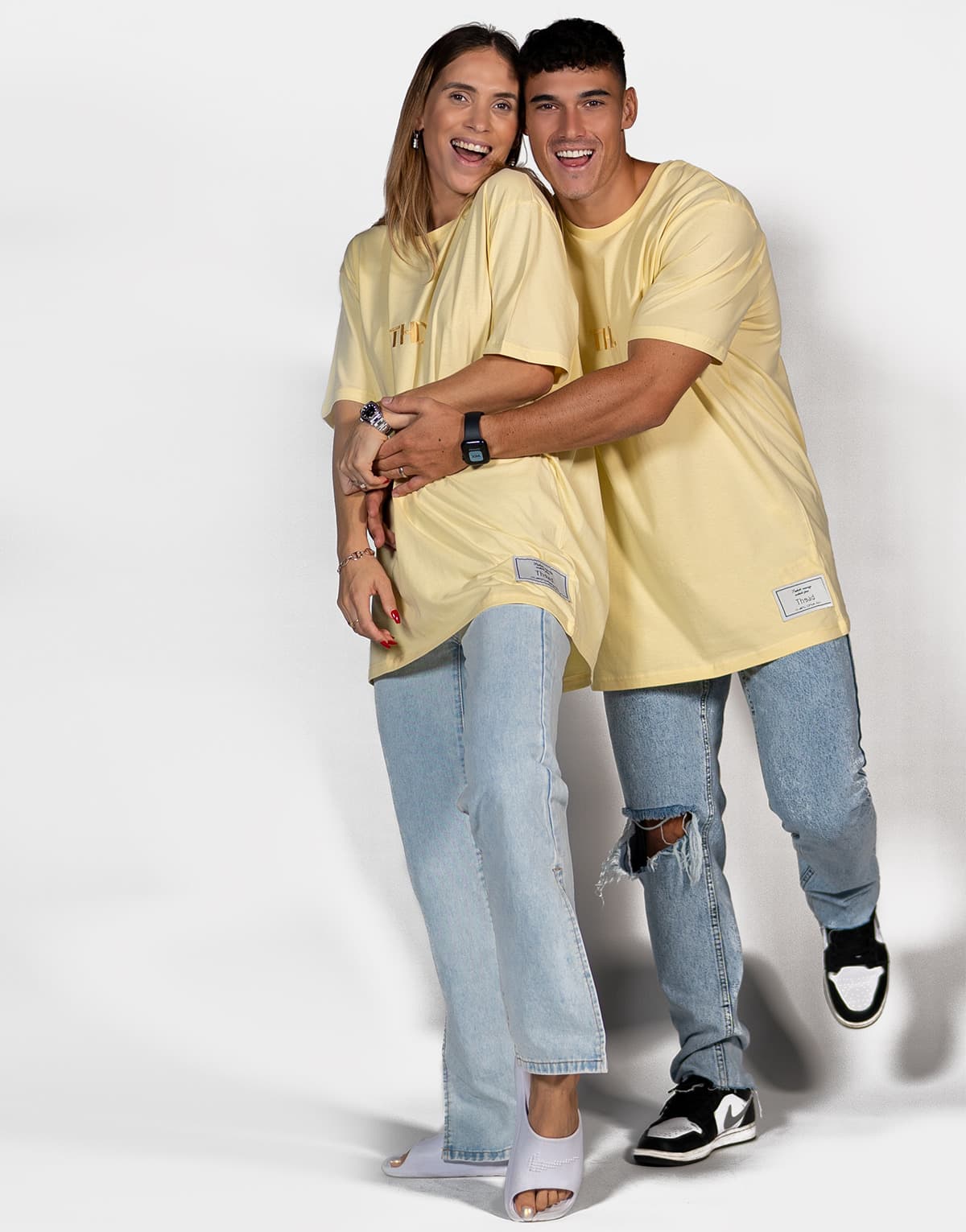 Women's T-Shirts THEAD. Yellow