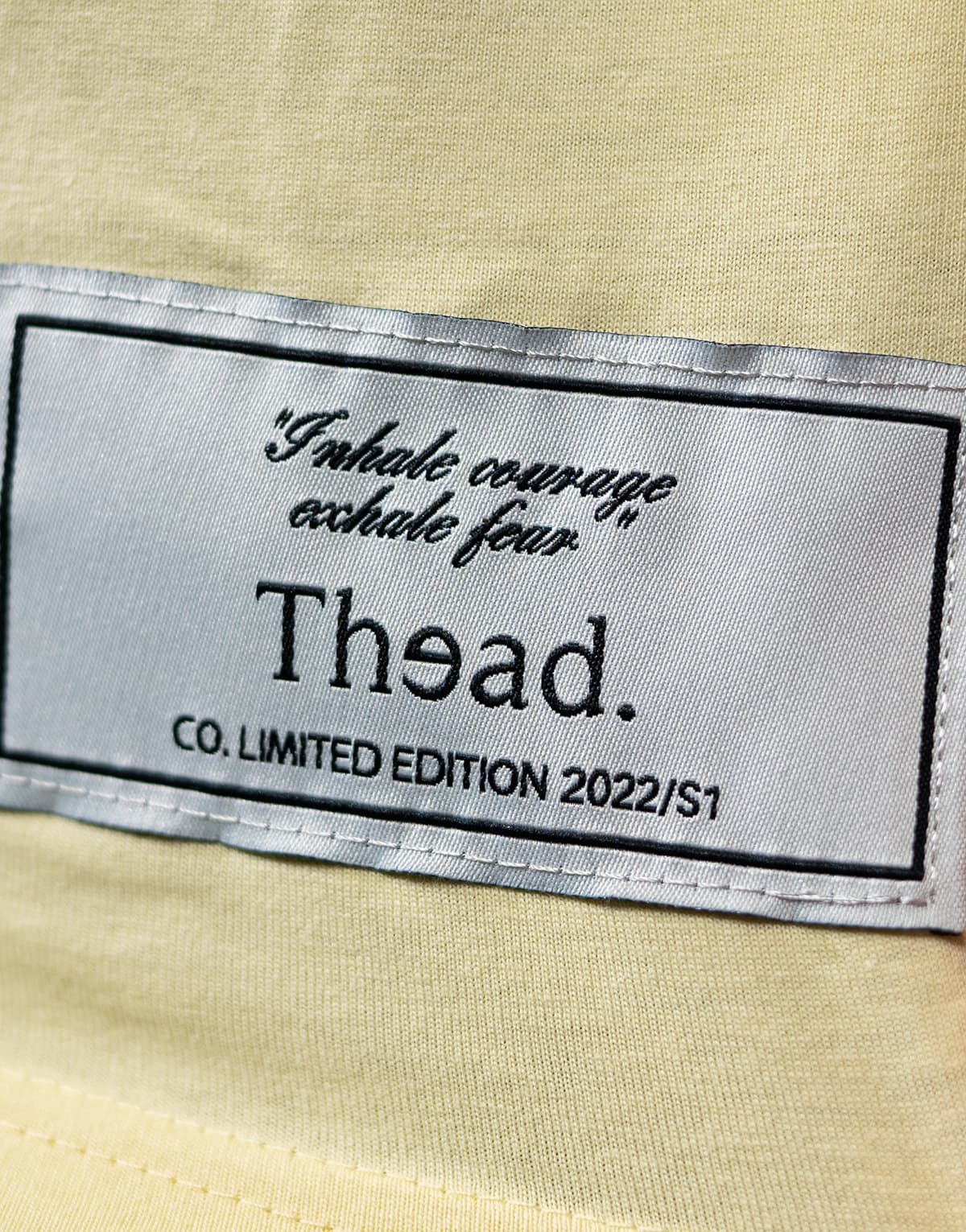 Women's T-Shirts THEAD. Yellow