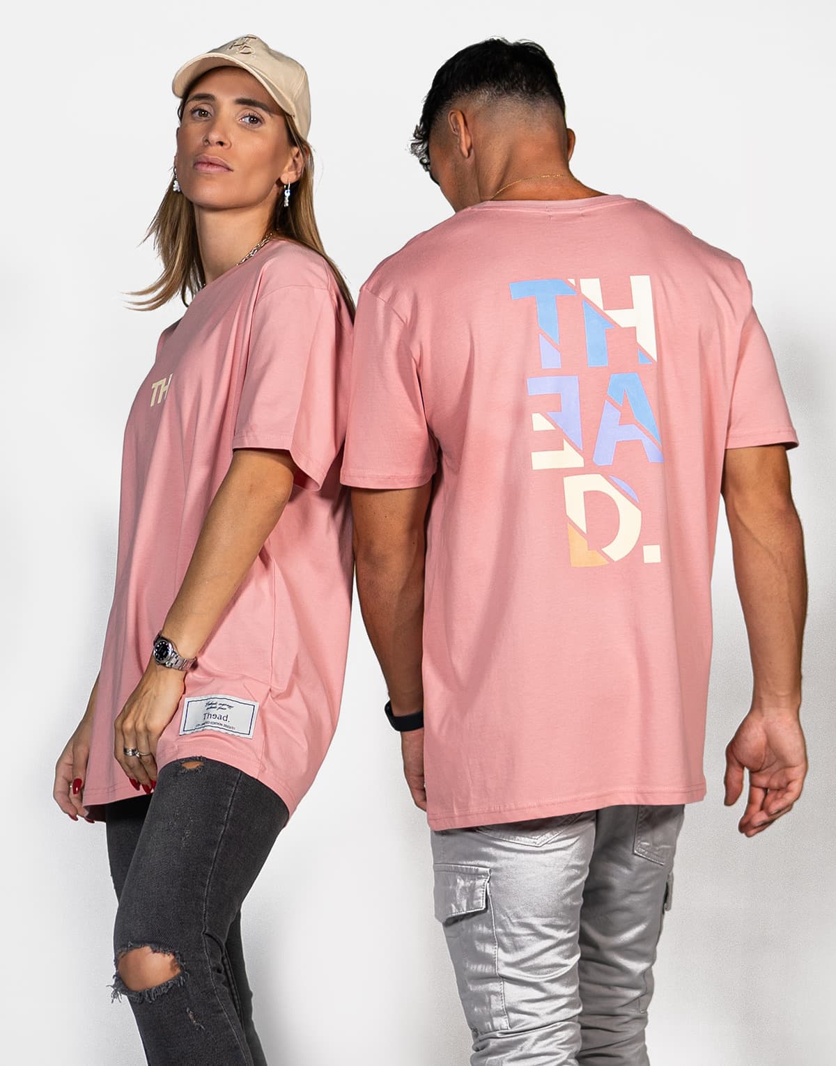 Men's T-Shirts THEAD. Pink
