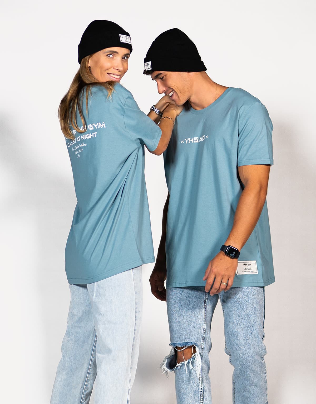 Women's T-Shirts THEAD. Blue