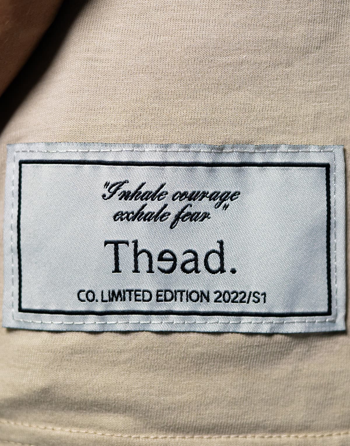 Women's T-Shirts THEAD. Beige