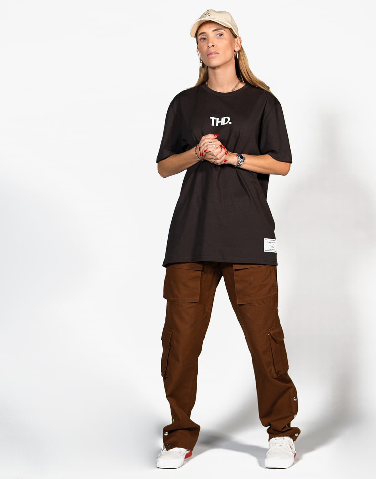 Men's T-Shirts THEAD. Brown