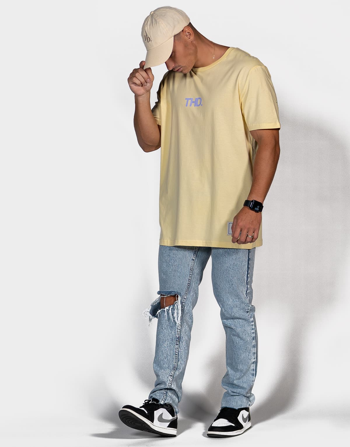 Women's T-Shirts THEAD. Yellow