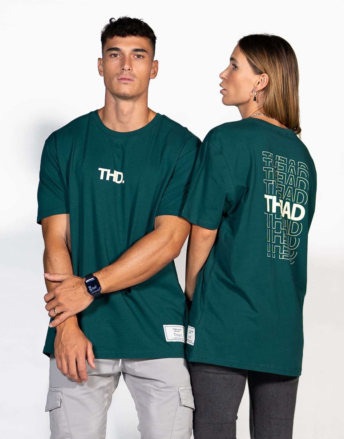 Women's T-Shirts THEAD. Green