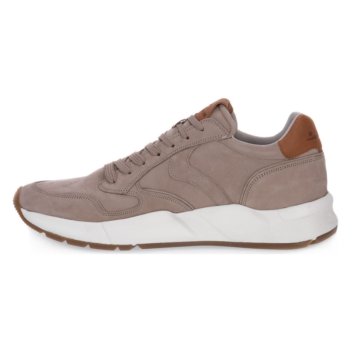Men's Sneakers Voile Blanche Beige