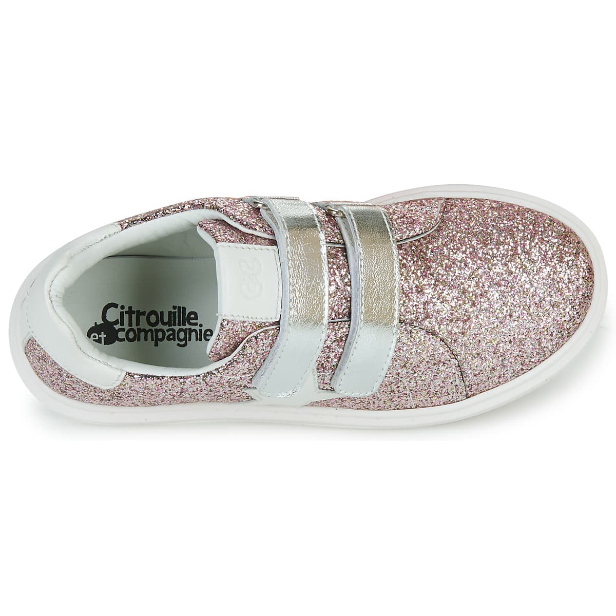 Girls' Sneakers Citrouille et Compagnie Silver