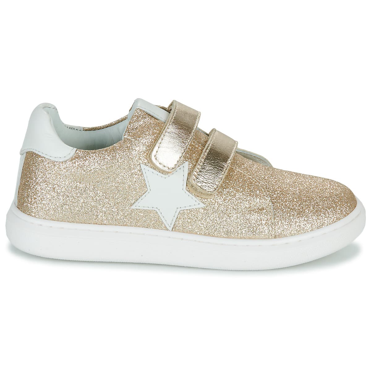 Girls' Sneakers Citrouille et Compagnie Gold