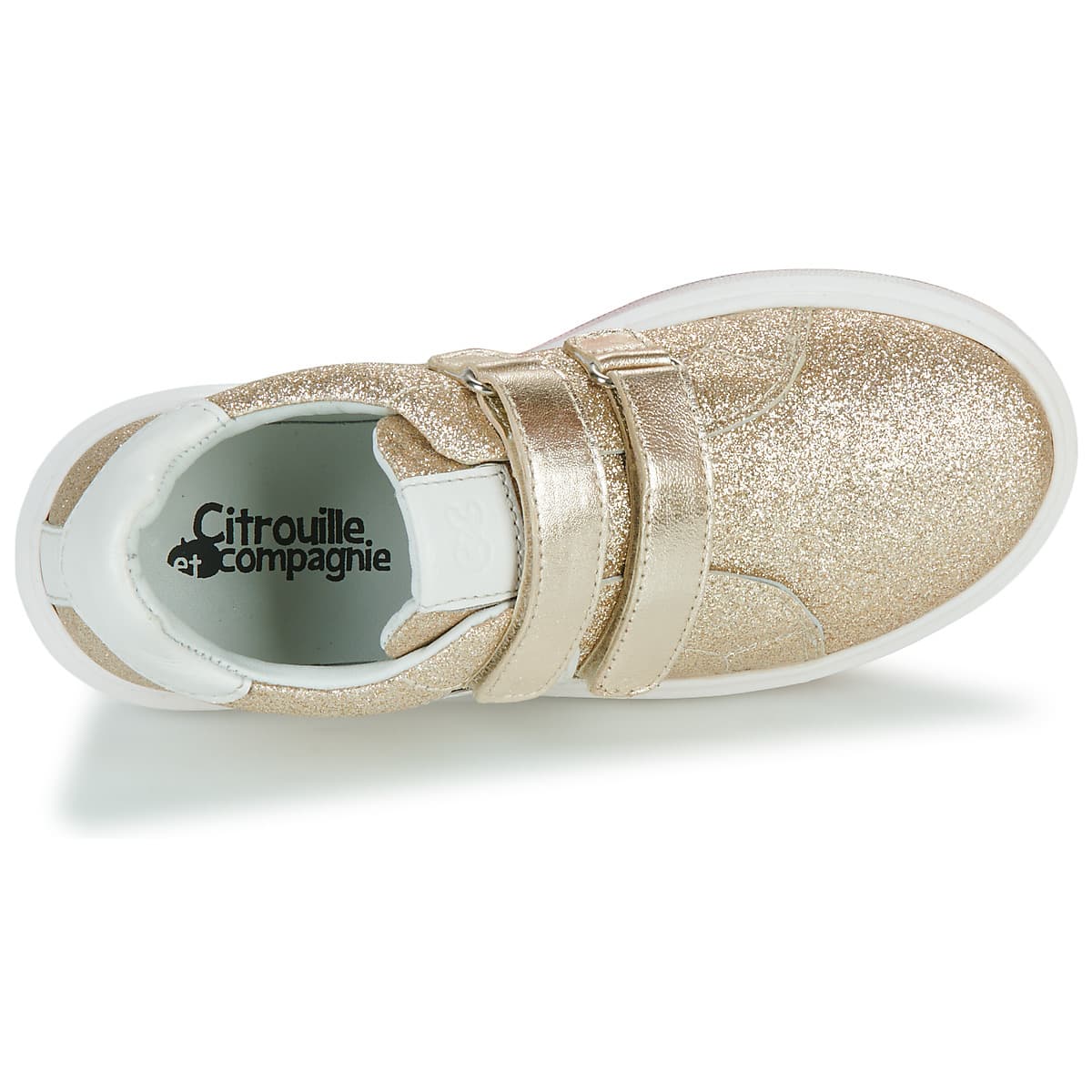 Girls' Sneakers Citrouille et Compagnie Gold