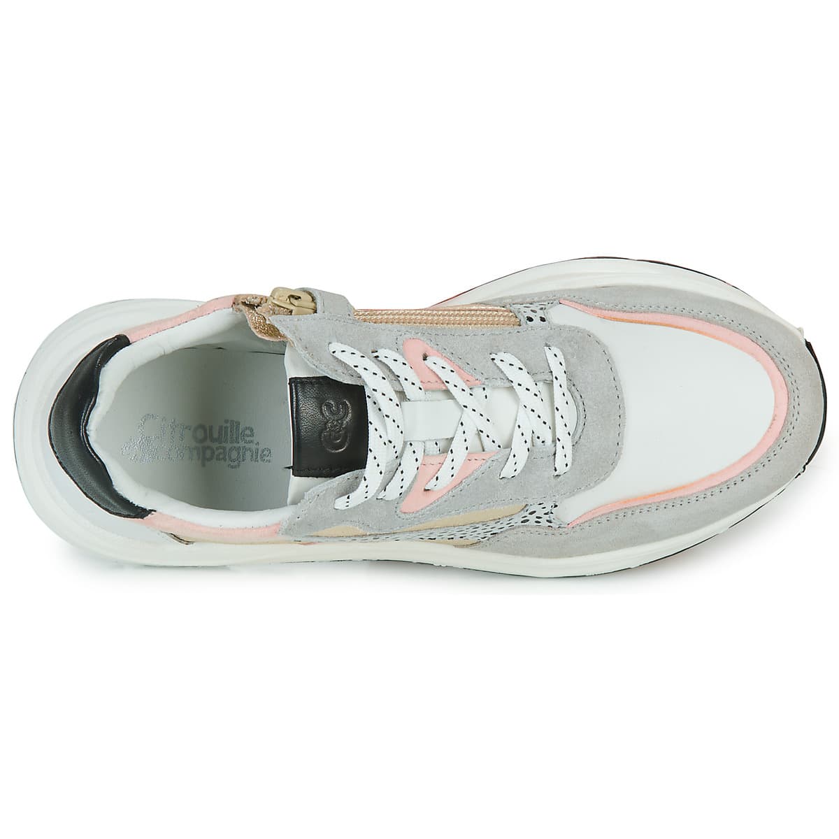 Girls' Sneakers Citrouille et Compagnie Gray