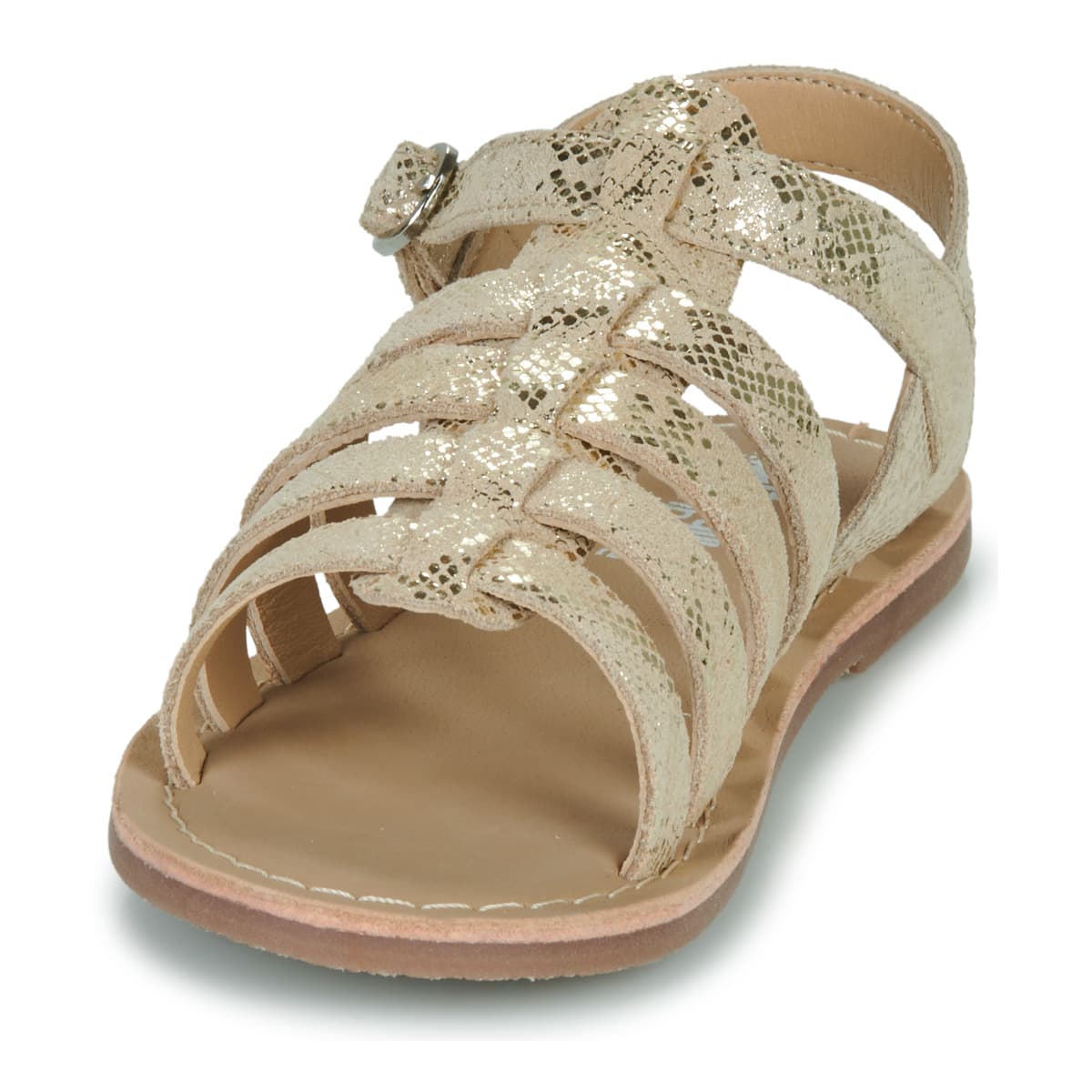 Girls' Sandals Citrouille et Compagnie Gold