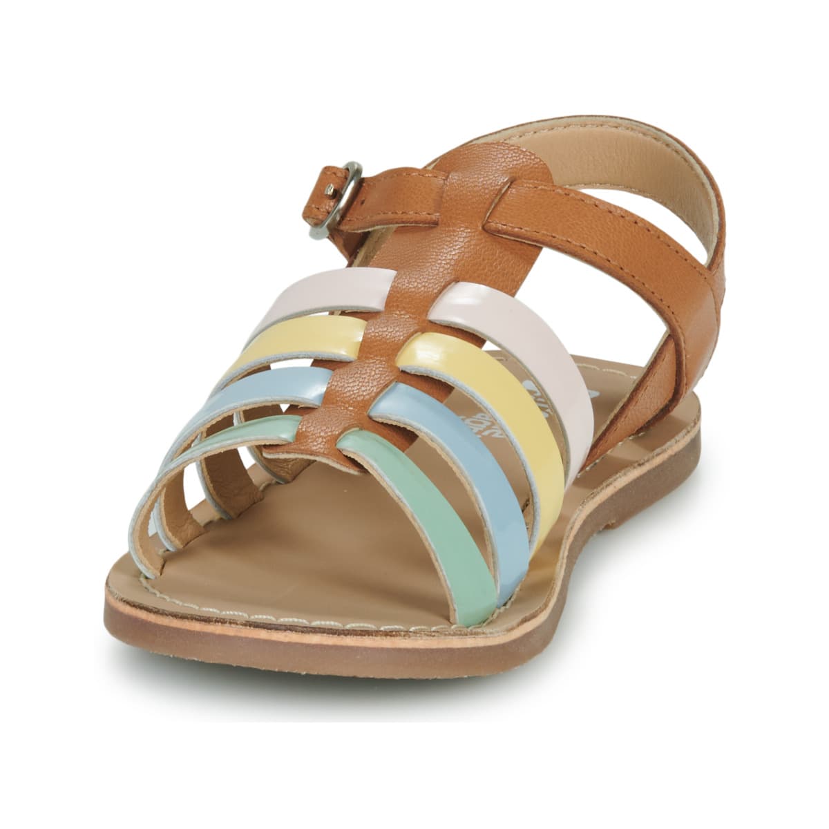 Girls' Sandals Citrouille et Compagnie Brown