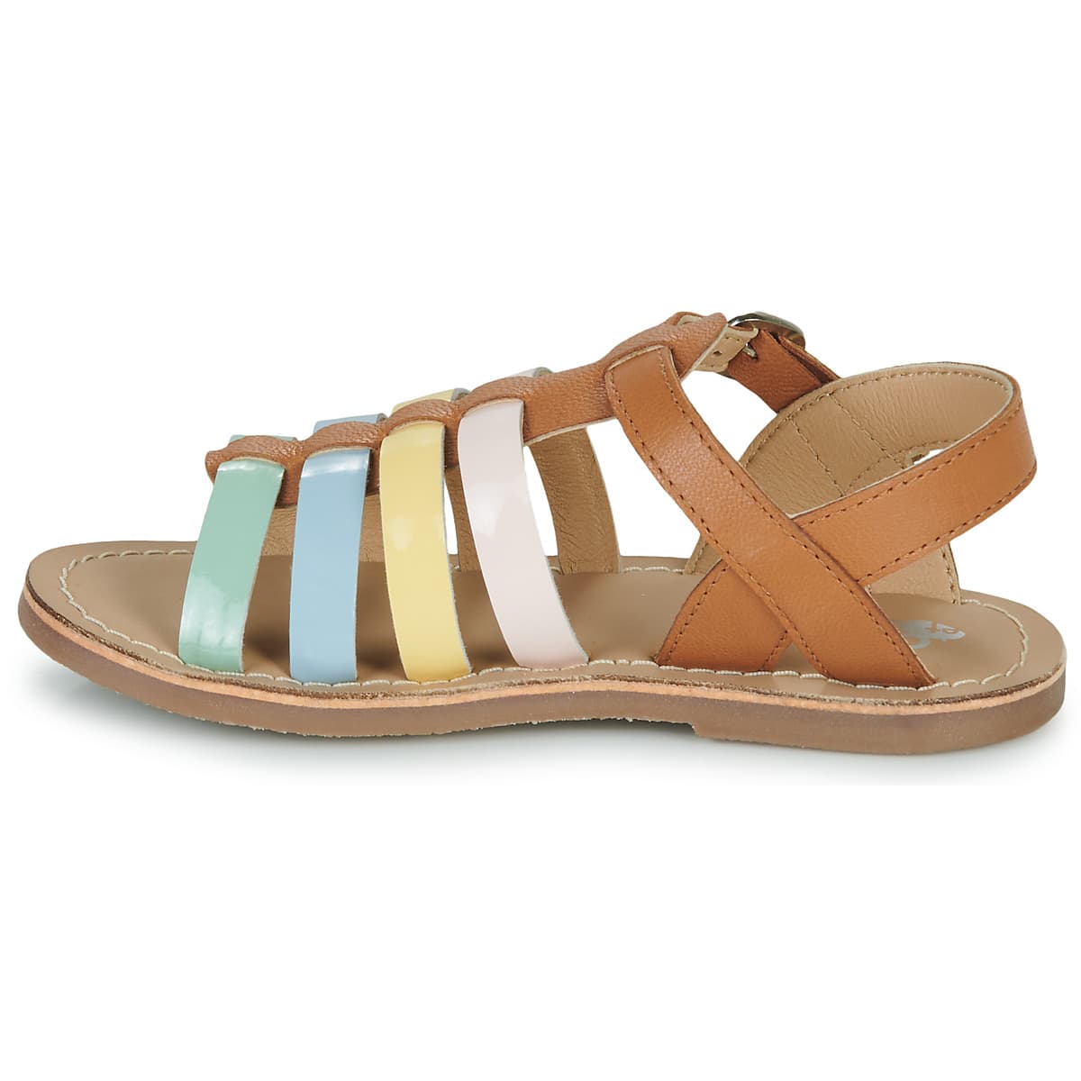 Girls' Sandals Citrouille et Compagnie Brown
