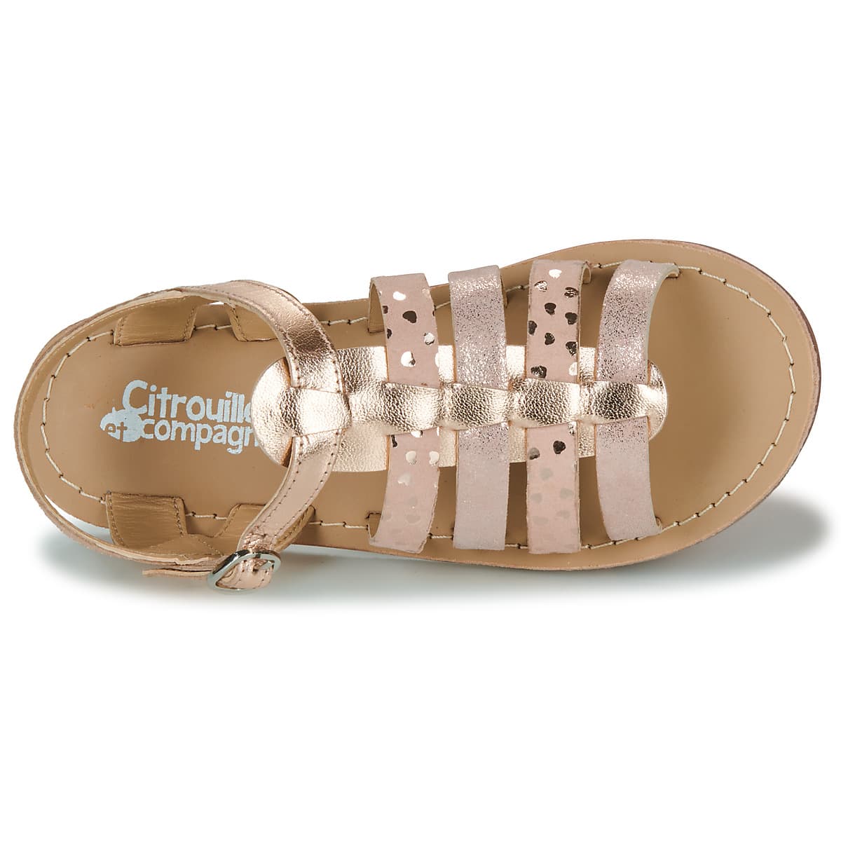 Girls' Sandals Citrouille et Compagnie Pink