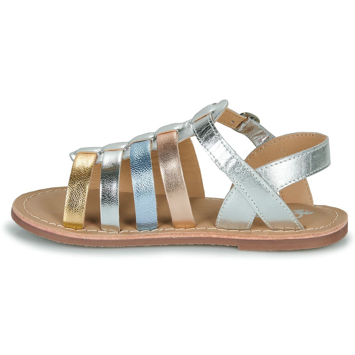 Girls' Sandals Citrouille et Compagnie Silver