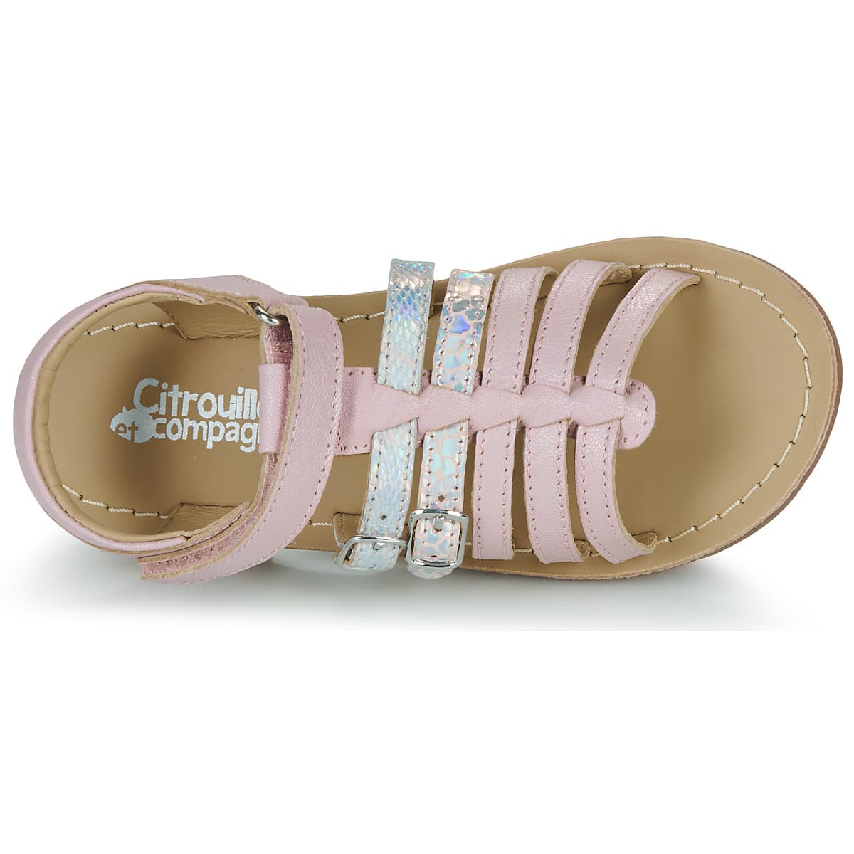 Girls' Sandals Citrouille et Compagnie Pink