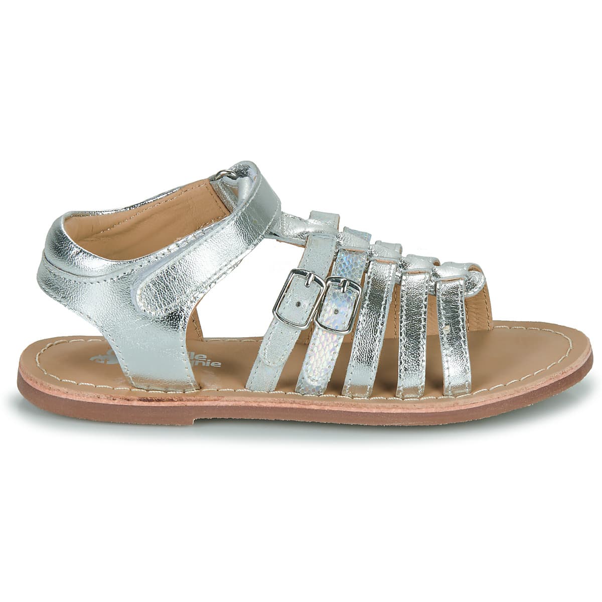Girls' Sandals Citrouille et Compagnie Silver