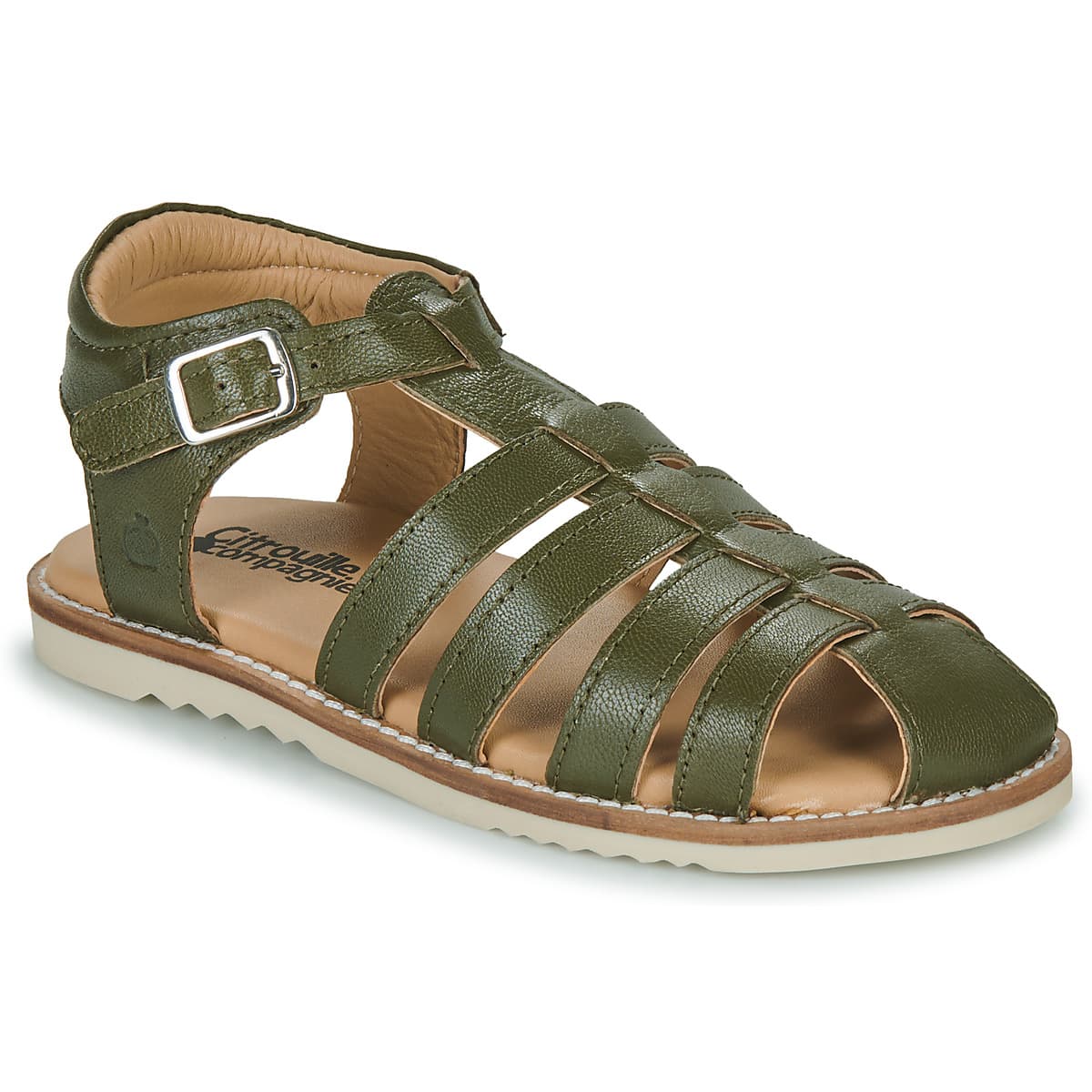Boys' Sandals Citrouille et Compagnie Khaki
