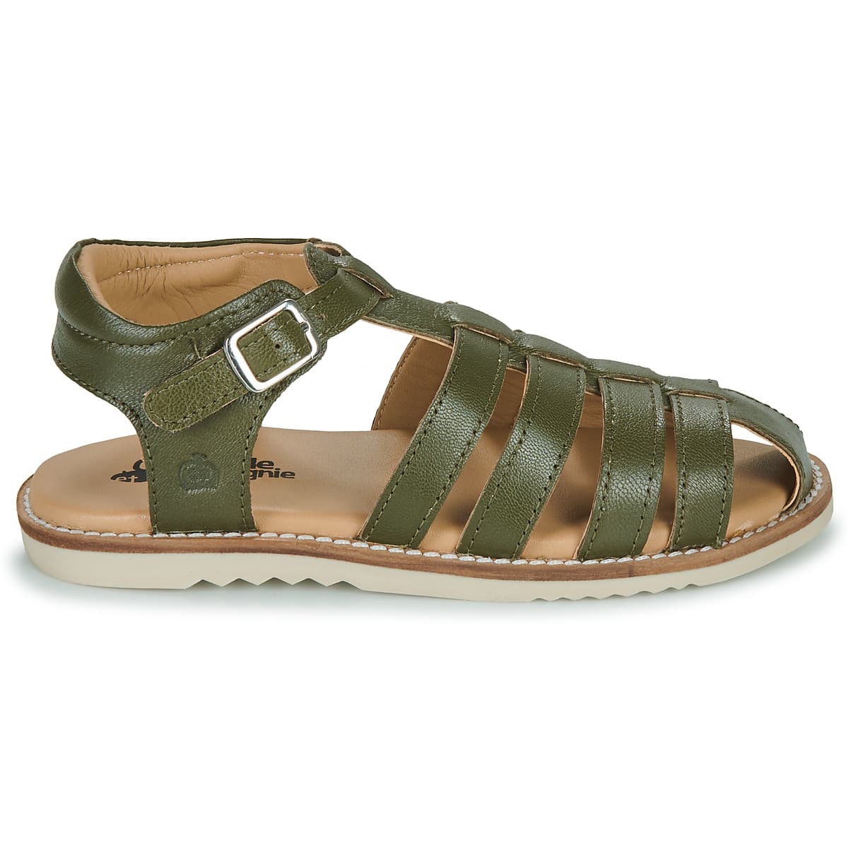 Boys' Sandals Citrouille et Compagnie Khaki