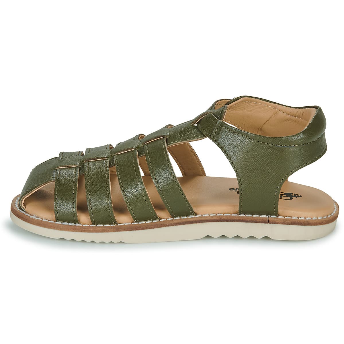 Boys' Sandals Citrouille et Compagnie Khaki