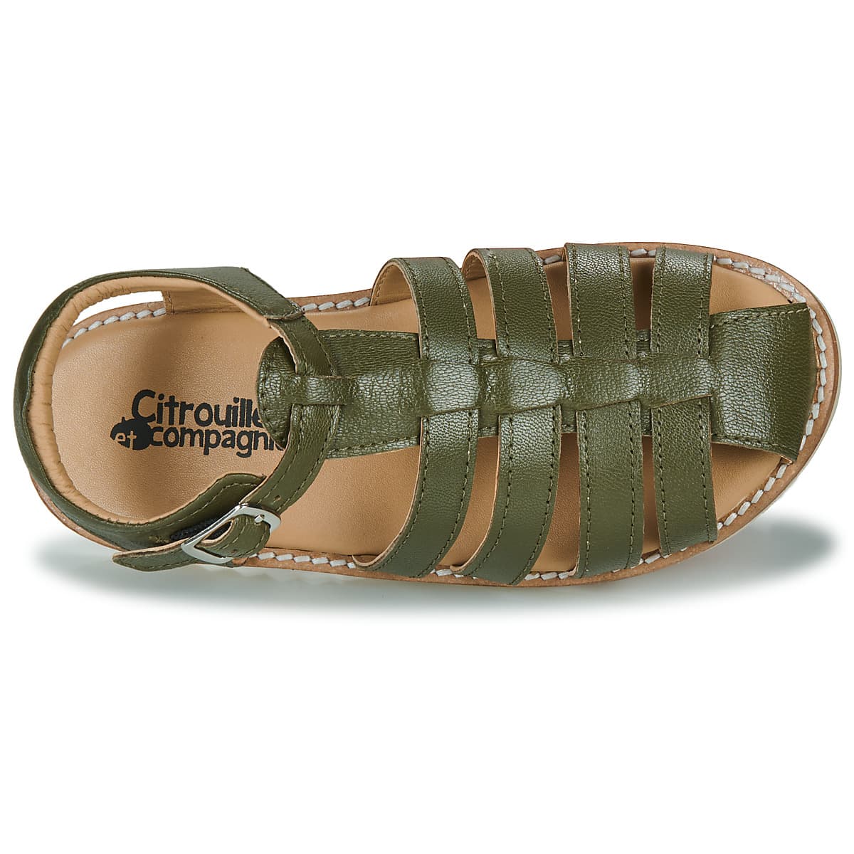 Boys' Sandals Citrouille et Compagnie Khaki