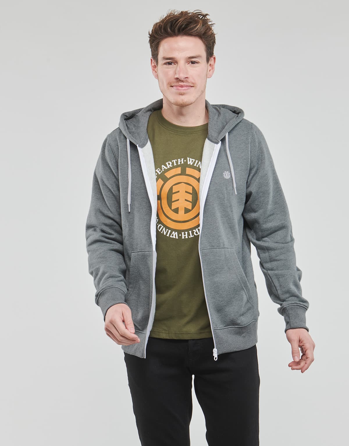 Men's Sports T-Shirts Element Gray