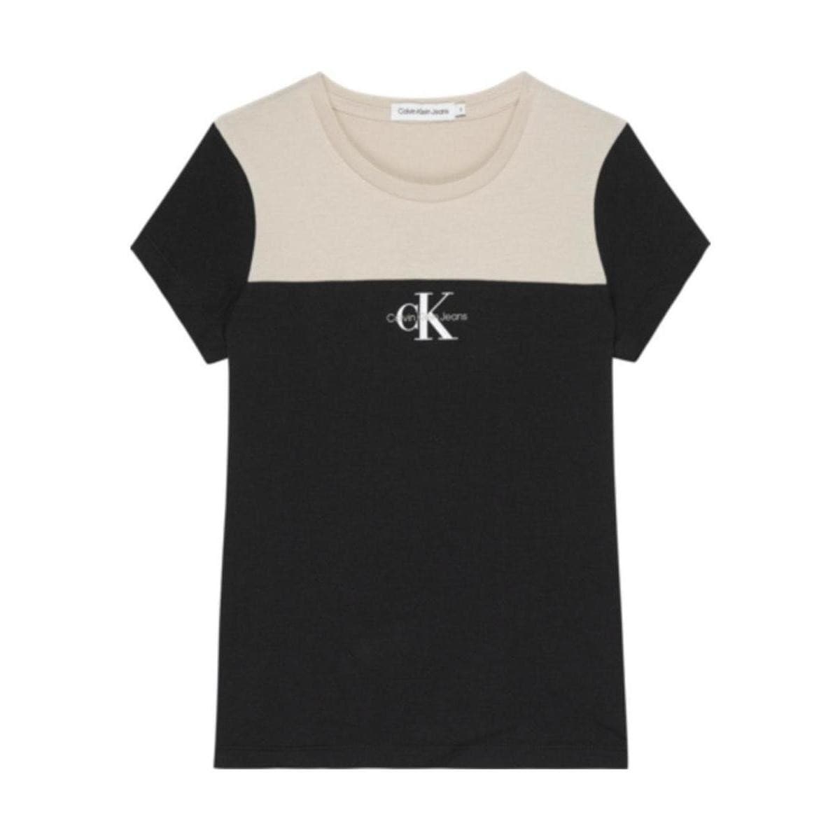 Girls' T-Shirts Calvin Klein Black