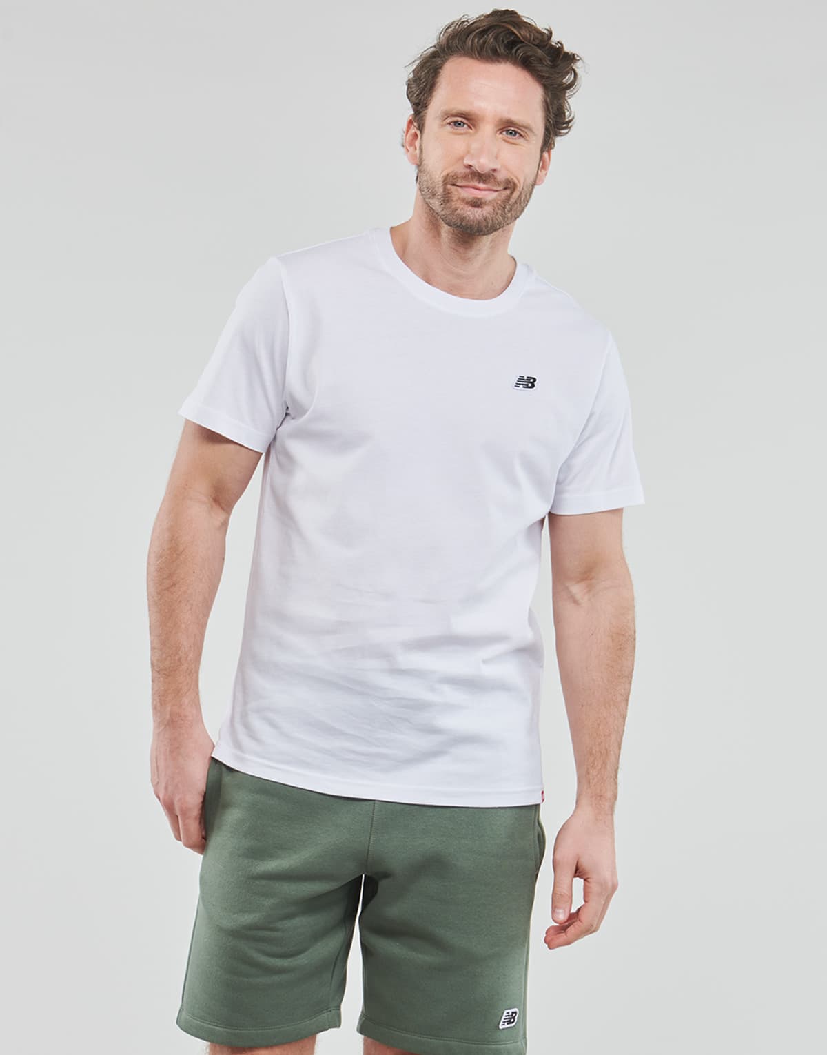 Men's T-Shirts New Balance White