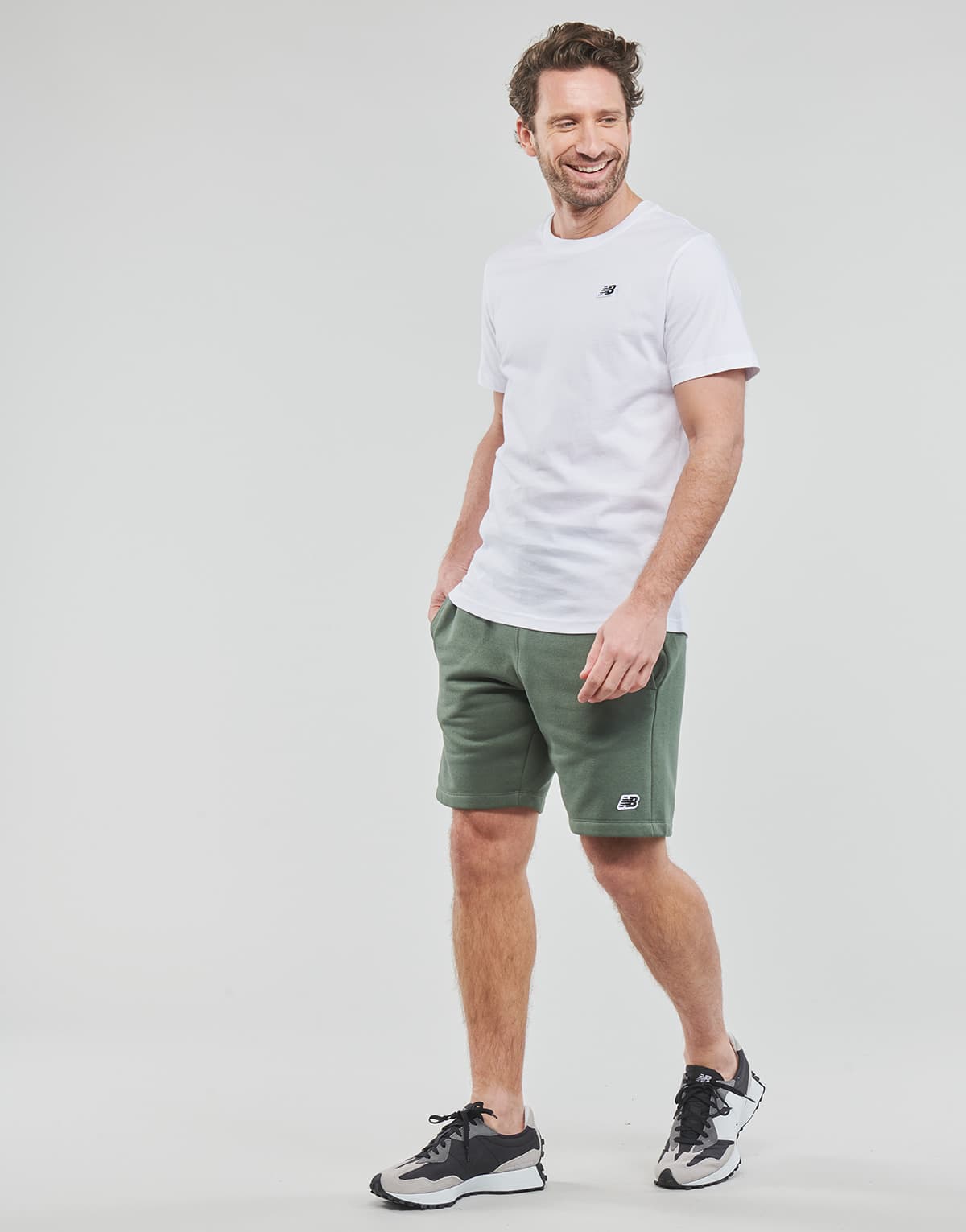 Men's T-Shirts New Balance White