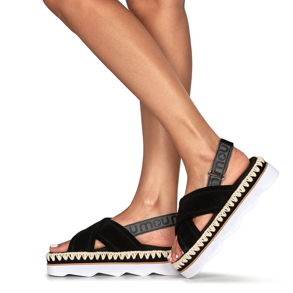 Women's Platforms Mou Black
