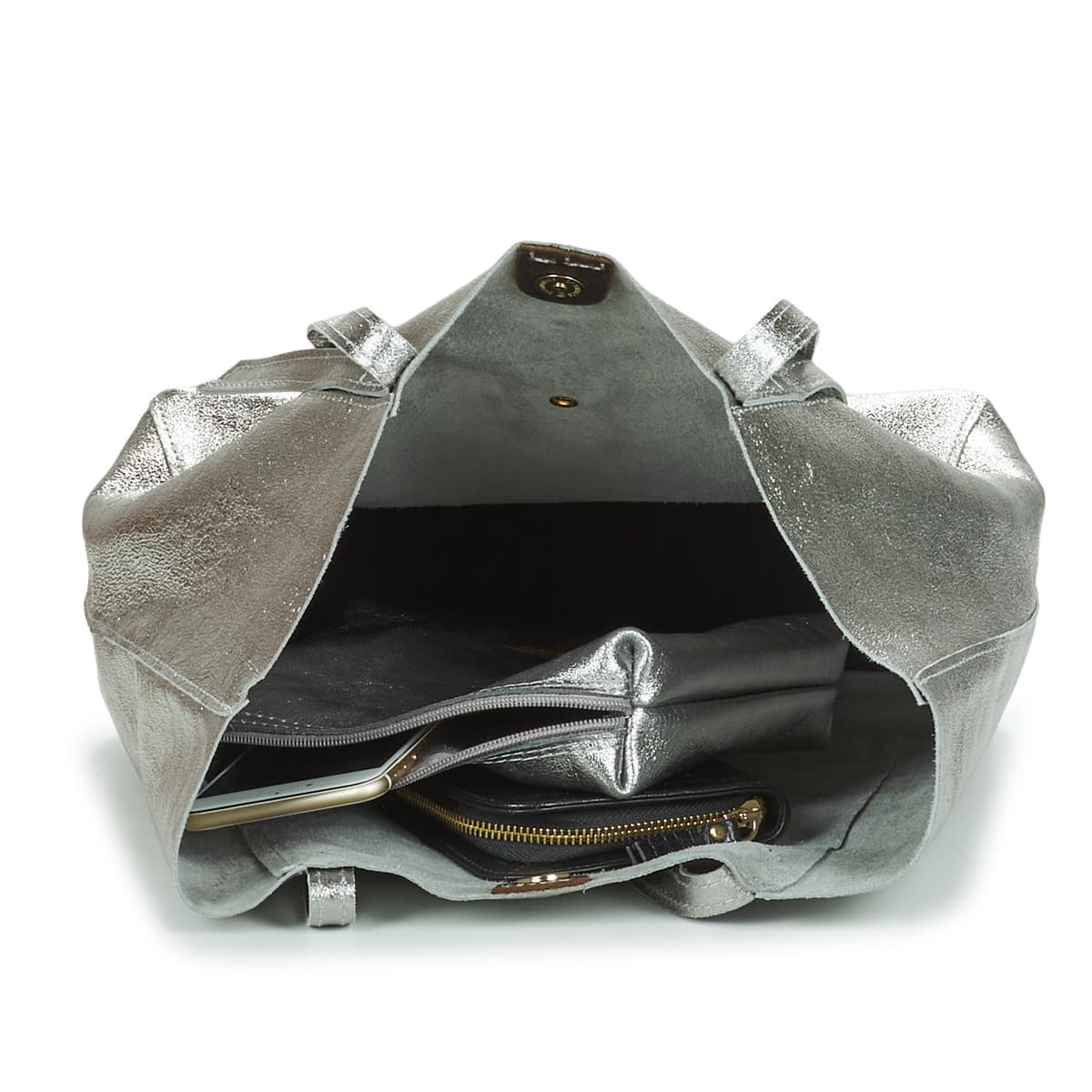 Women's Tote Bags Betty London Silver