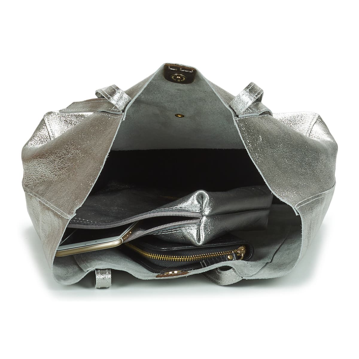 Women's Tote Bags Betty London Silver