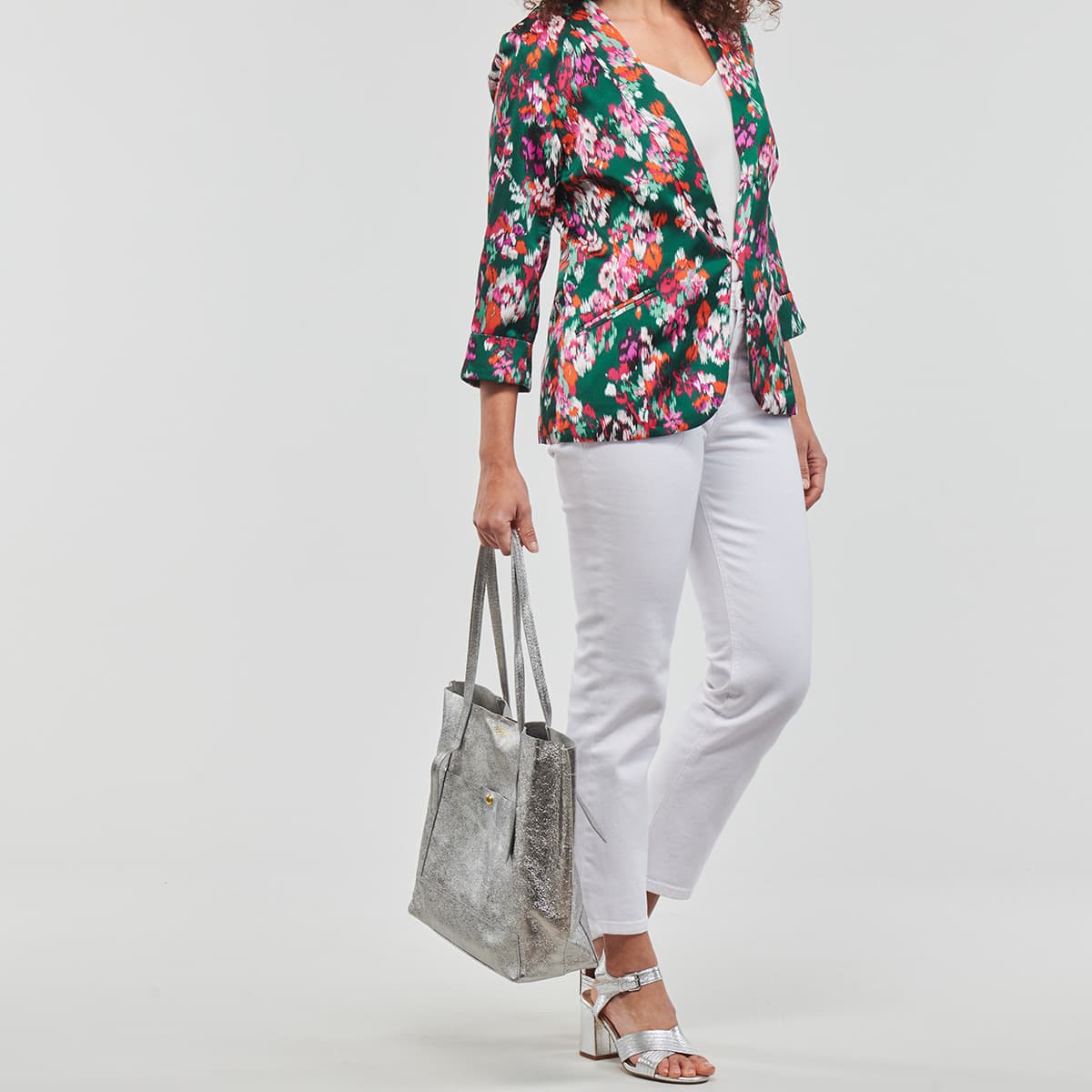 Women's Tote Bags Betty London Silver